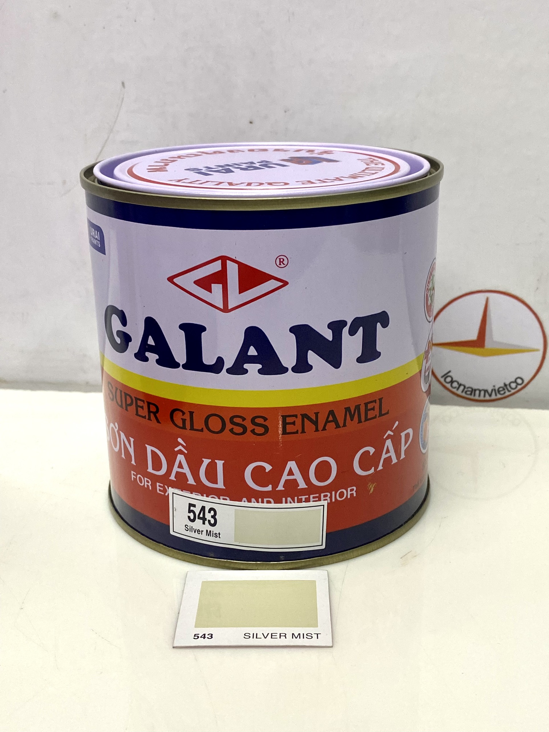 Sơn dầu Galant màu vàng Silver Mist 543 _ 0.8L