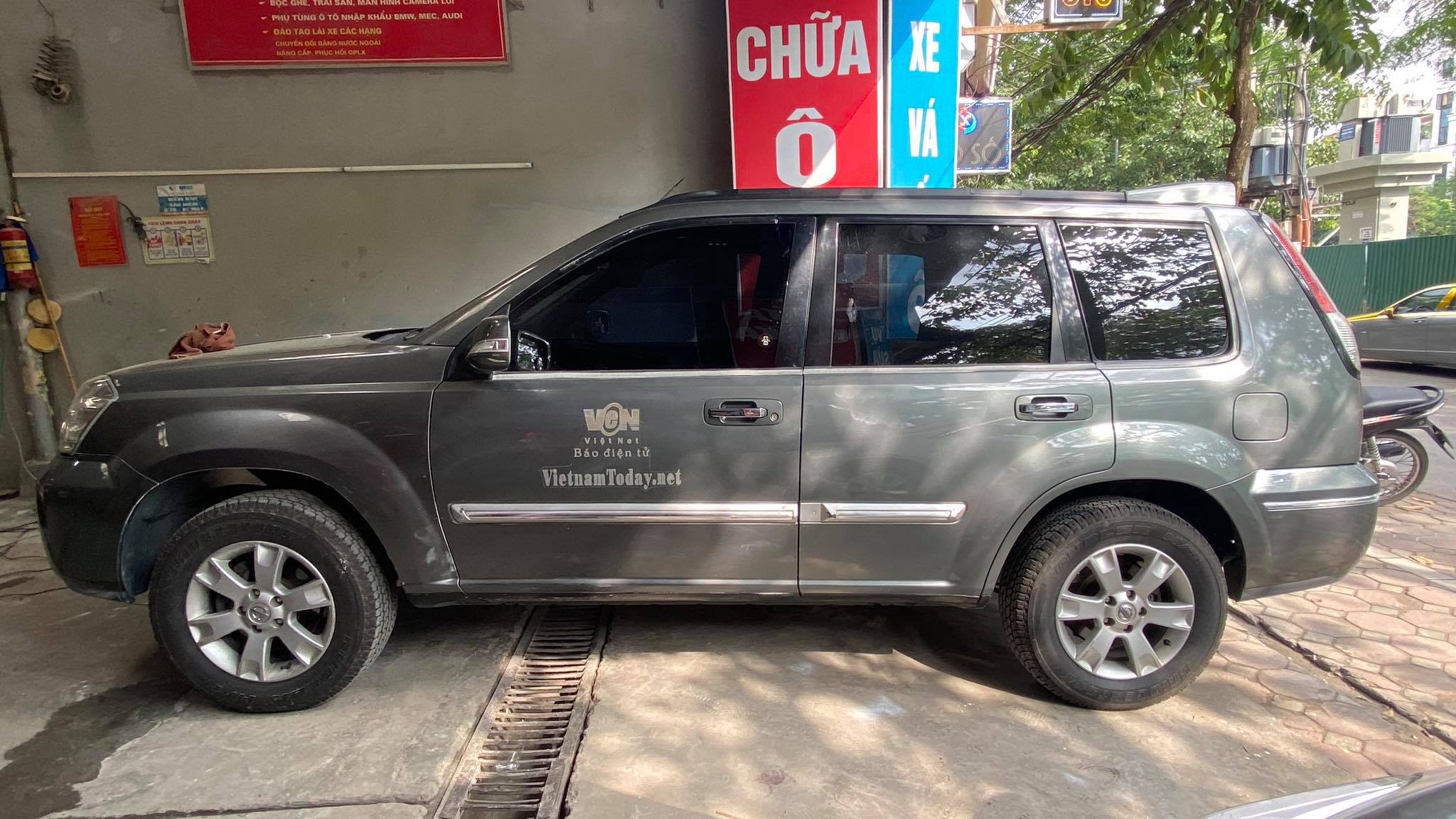 Rèm Che nắng xe Nissan X-TRAIL 2010 loại 1 có hút nam châm, Vải dày dặn, chống nắng tuyệt đối