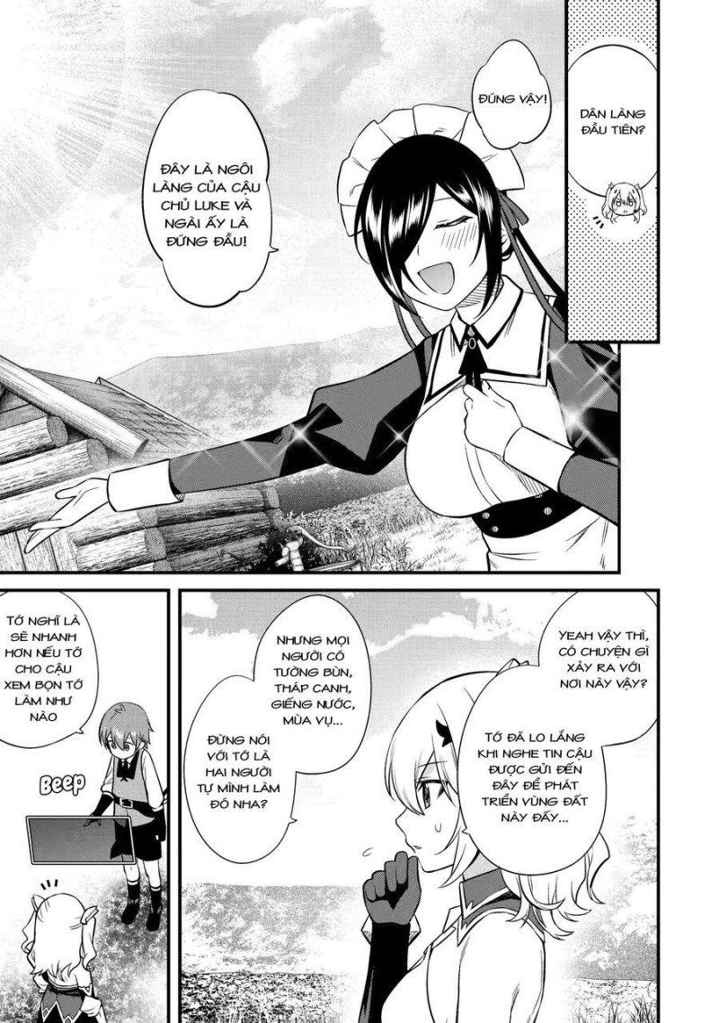 nhà 「sáng tạo làng」 độc nhất - cuộc sống thư thái với kỹ năng xây dựng làng đầy mùi gian lận chapter 3.3 5