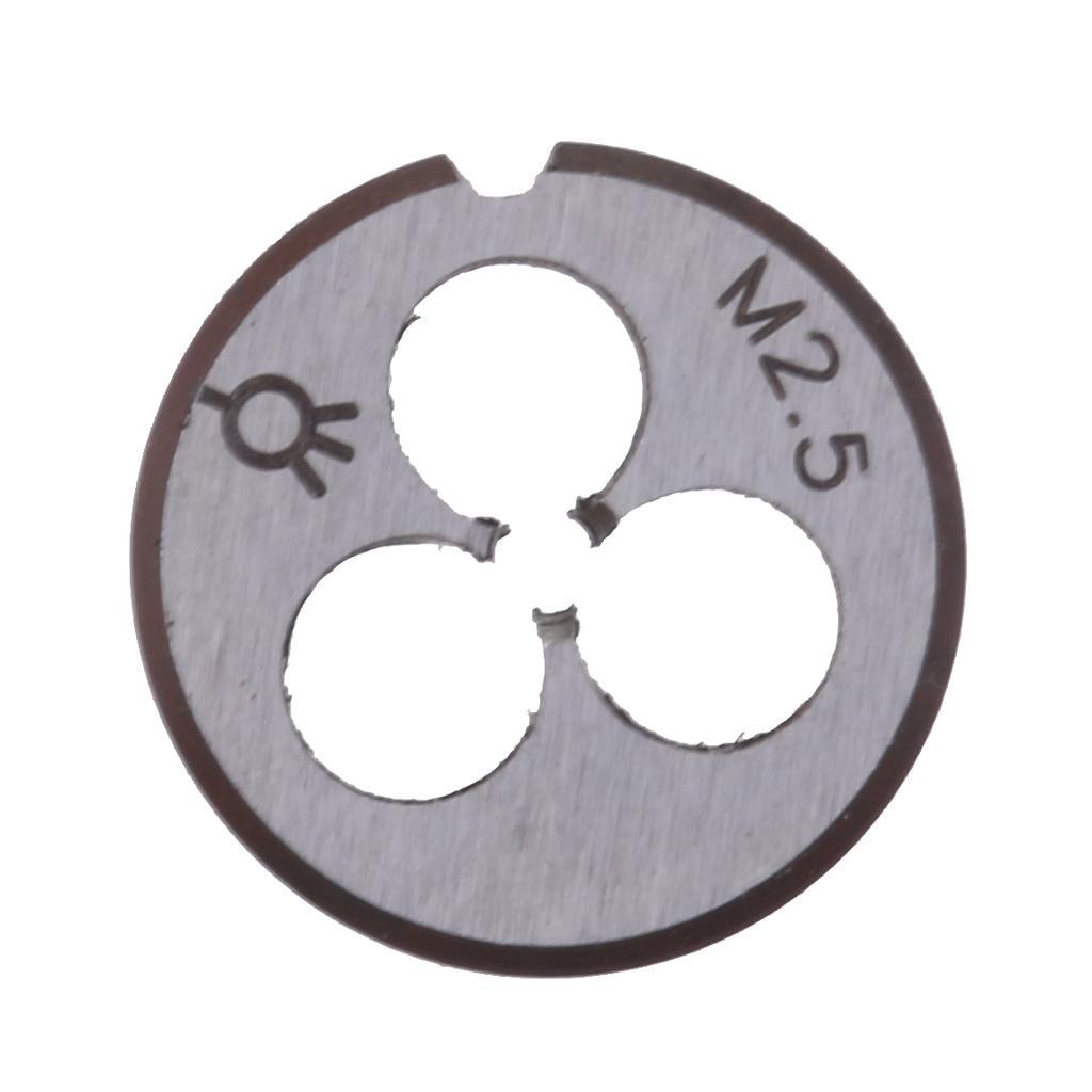 2PCS HSS Threading Die M2.2 M2.5