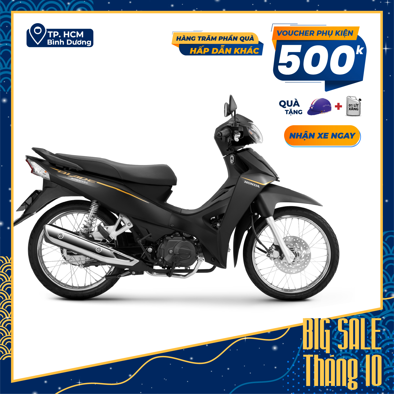 Xe máy Honda BLADE phiên bản Đặc Biệt 2023