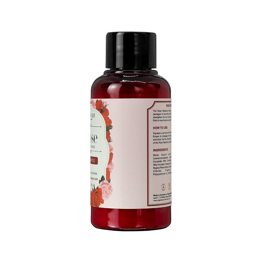 Dầu Gội Organique Dưỡng Tóc Hoa Hồng Rose Repairing Shampoo 50ml