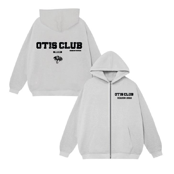 ÁO KHOÁC HOODIE ZIP NỈ COTTON LOCAL BRAND OTIS CLUB - HD ZIP OTIS