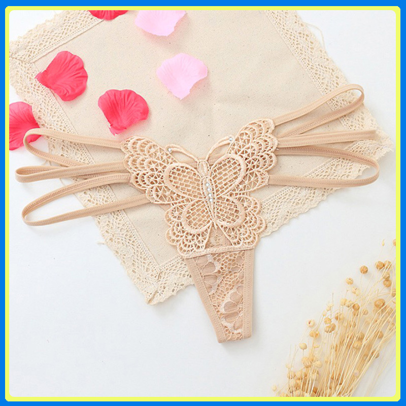 Quần lót lọt khe nữ QL9606 - Quần lót lọt khe ren hở đáy gợi cảm - Quần chip ren sexy - Quần lót lọt khe sexy