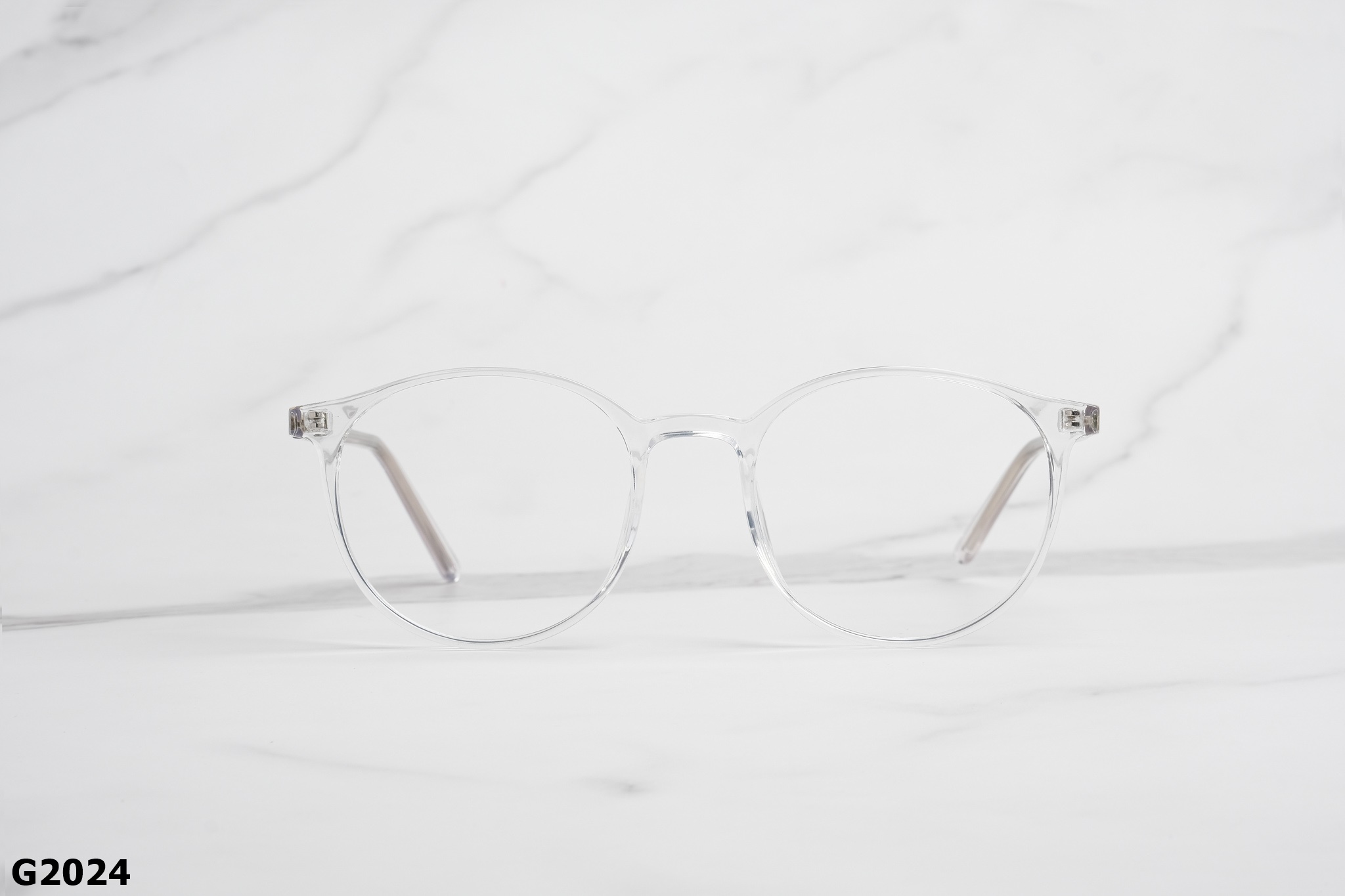 Gọng Kính Cận Nhựa Dáng Tròn Unisex G2024