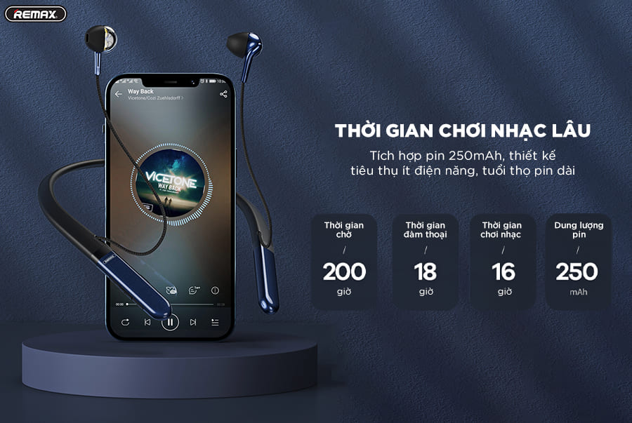 Tai Nghe Bluetooth Thể Thao REMAX RB-S30 - Hàng Chính Hãng