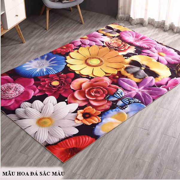 Thảm Lót Sàn Trang Trí Chống Trượt (40x60cm) 5 Mẫu Bắt Mắt