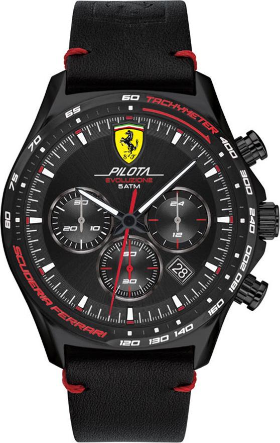 Đồng Hồ Nam Chronograph Lịch Ngày Ferrari 0830712 (44mm)