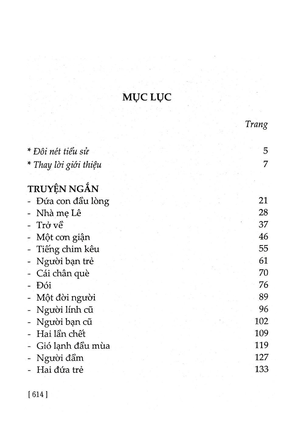 Tuyển Tập Thạch Lam