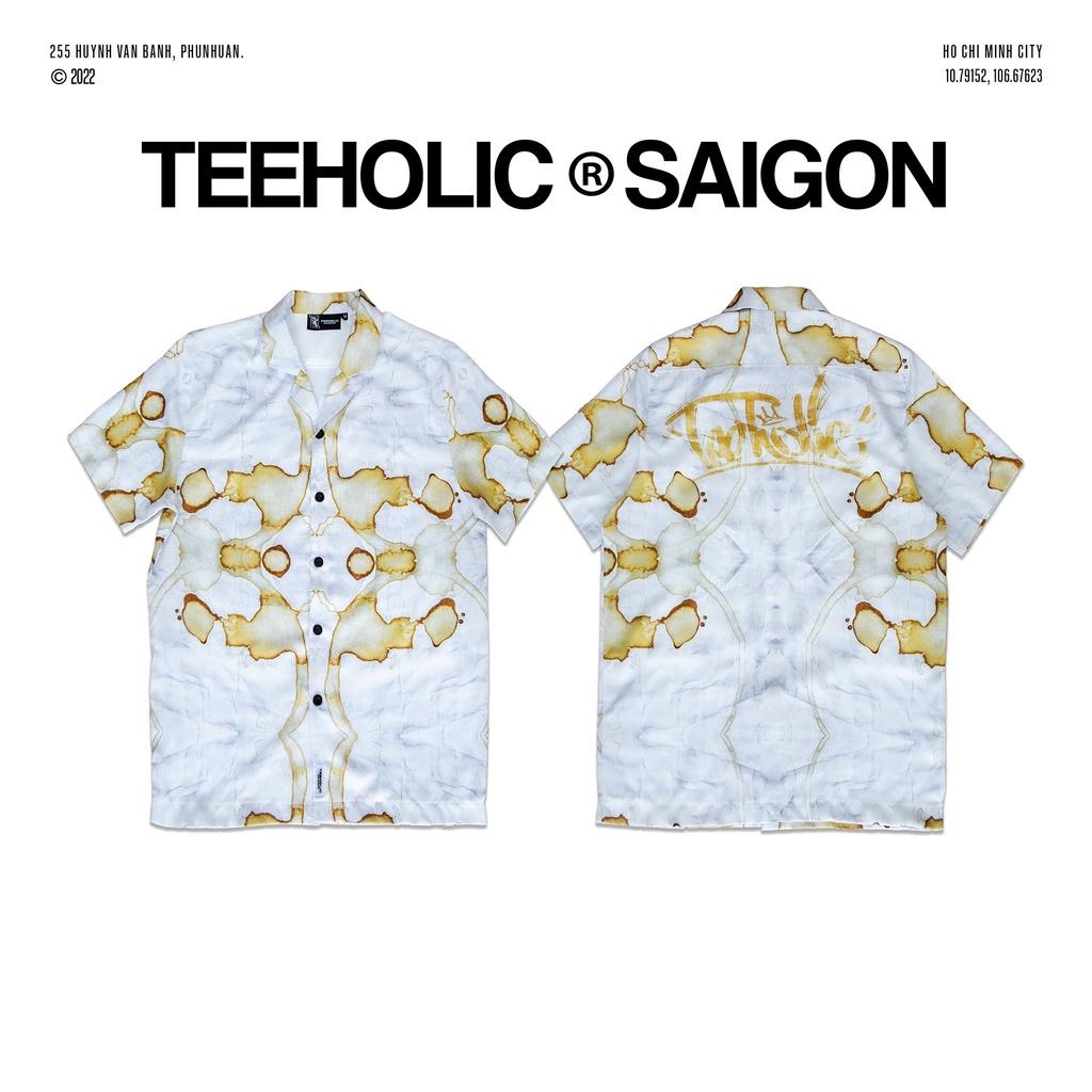 Áo Sơ Mi Unisex Họa Tiết Loang TeeHolic - THS
