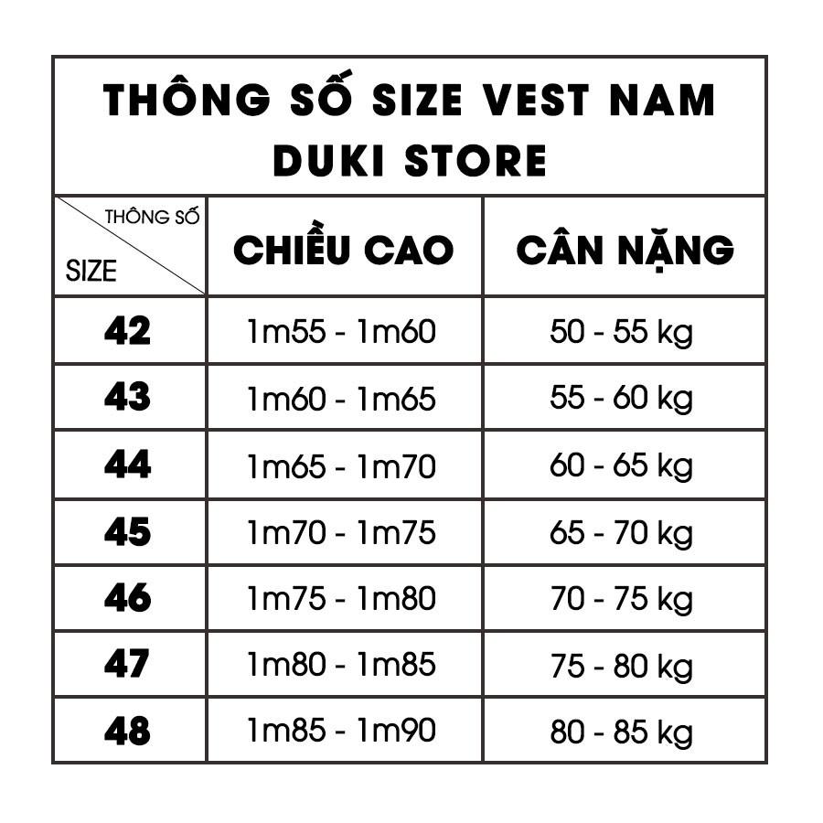 Bộ vest nam 6 cúc màu xám đẹp - DUKI STORE