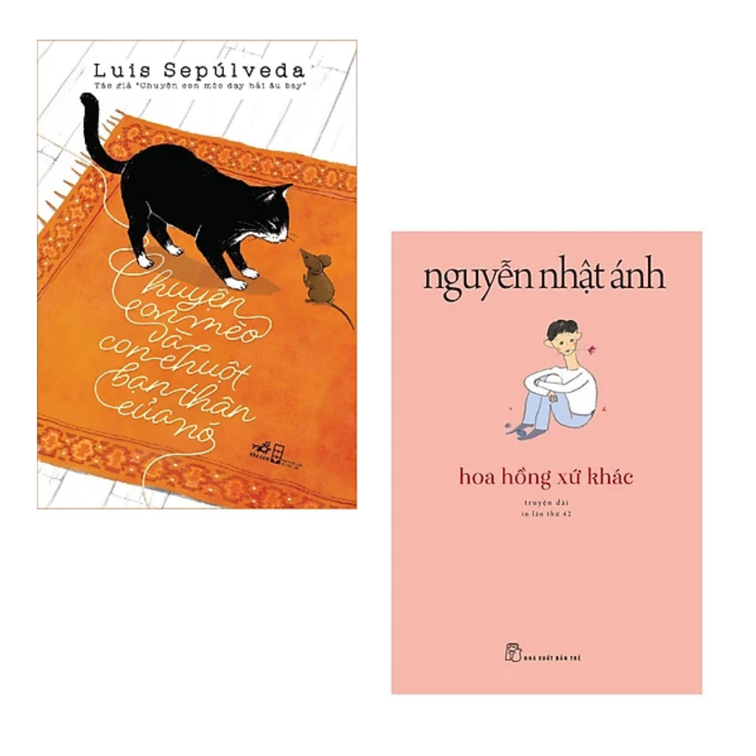 Combo 2 cuốn Truyện Dài : Chuyện Con Mèo Và Con Chuột Bạn Thân Của Nó   +  Hoa Hồng Xứ Khác