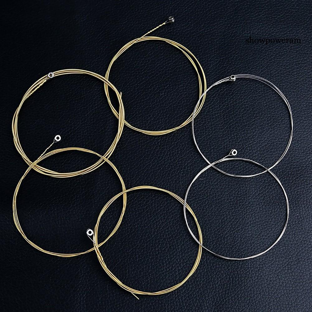 6 Dây Đàn Thép Chất Lượng Cao Cho Guitar Acoustic 150xl 108cm