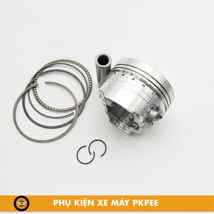 Trái Piston LHK 54mm, 55mm Đầu Cao Ắc 13mm Gắn Dream, Wave, Sirius