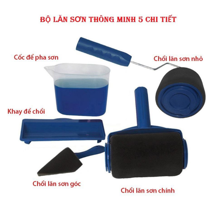 Cây Lăn Sơn Thông Minh - Bộ Lăn Sơn Không Cần Nhúng  206772