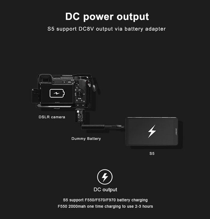 Màn hình Bestview S5 5.5inch FULL HD/4K cổng HDMI hàng chính hãng.