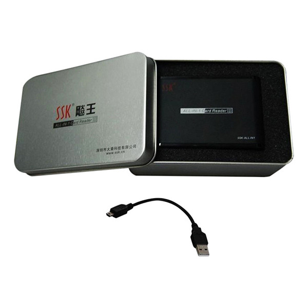 Đầu Đọc Thẻ Nhớ SSK All In One III - Hàng Nhập Khẩu