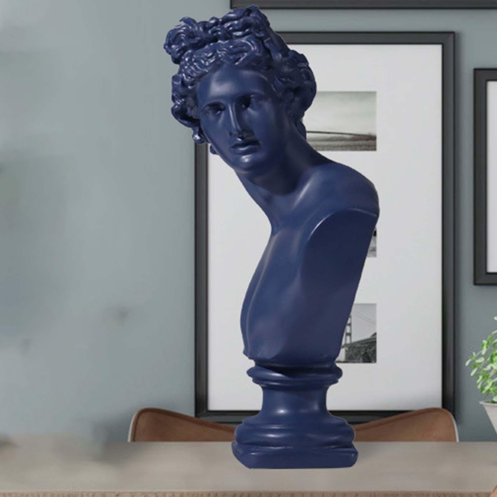 Desktop Goddess Sculpture Sketch Model Figurine Statue Shelf White