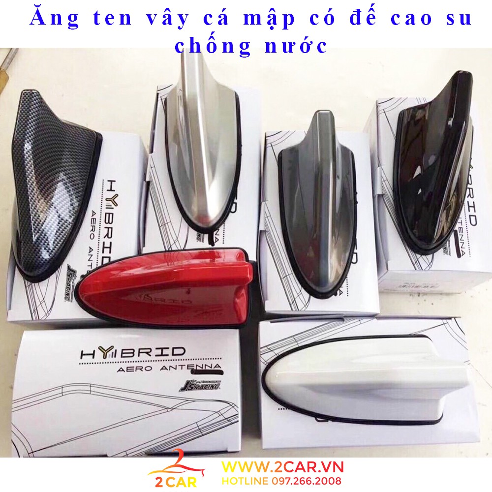 Vây cá mập ô tô, Ăng ten vây cá ô tô gắn đế cao su chống nước trên xe ô tô