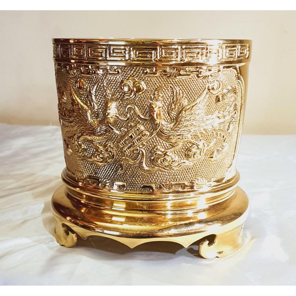 Bát Hương Trụ Bằng Đồng