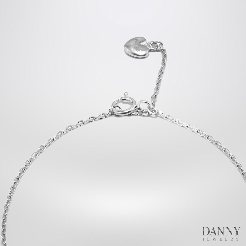 Lắc Tay Danny Jewelry Bạc 925 Xi Rhodium Đính Phụ Kiện LACY363