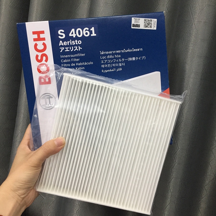 Lọc Gió Điều Hòa Tiêu Chuẩn BOSCH S4061 Toyota Wigo ; Honda ;..