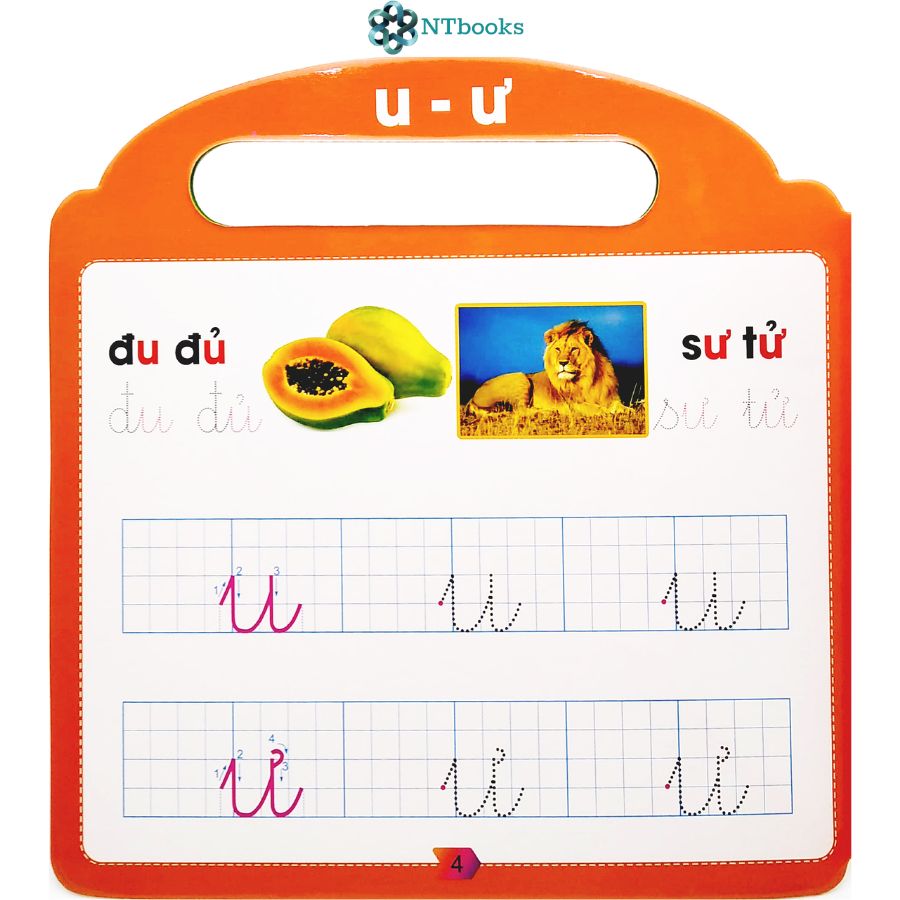 Sách Chuẩn Bị Cho Bé Tới Trường - Chữ Cái - Tập 2