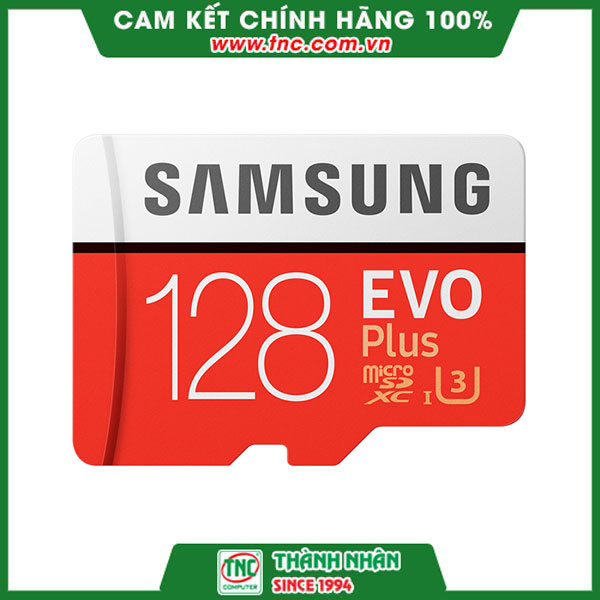 Thẻ nhớ 128GB Micro-SD Samsung Evo Plus- Hàng chính hãng