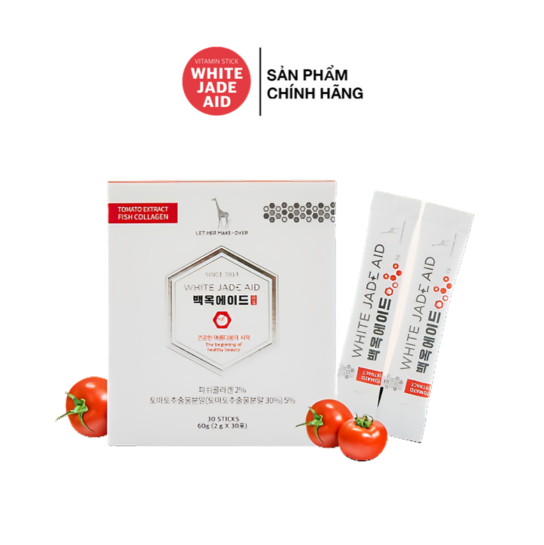 Collagen Trắng Da White Jade Aid Hàn Quốc