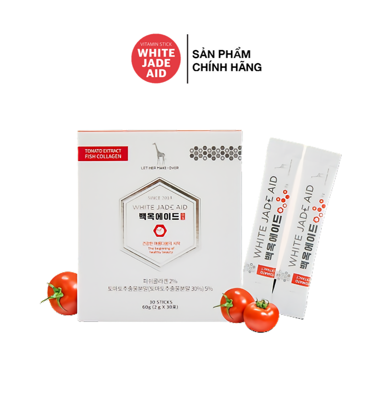  Collagen Trắng Da White Jade Aid Hàn Quốc