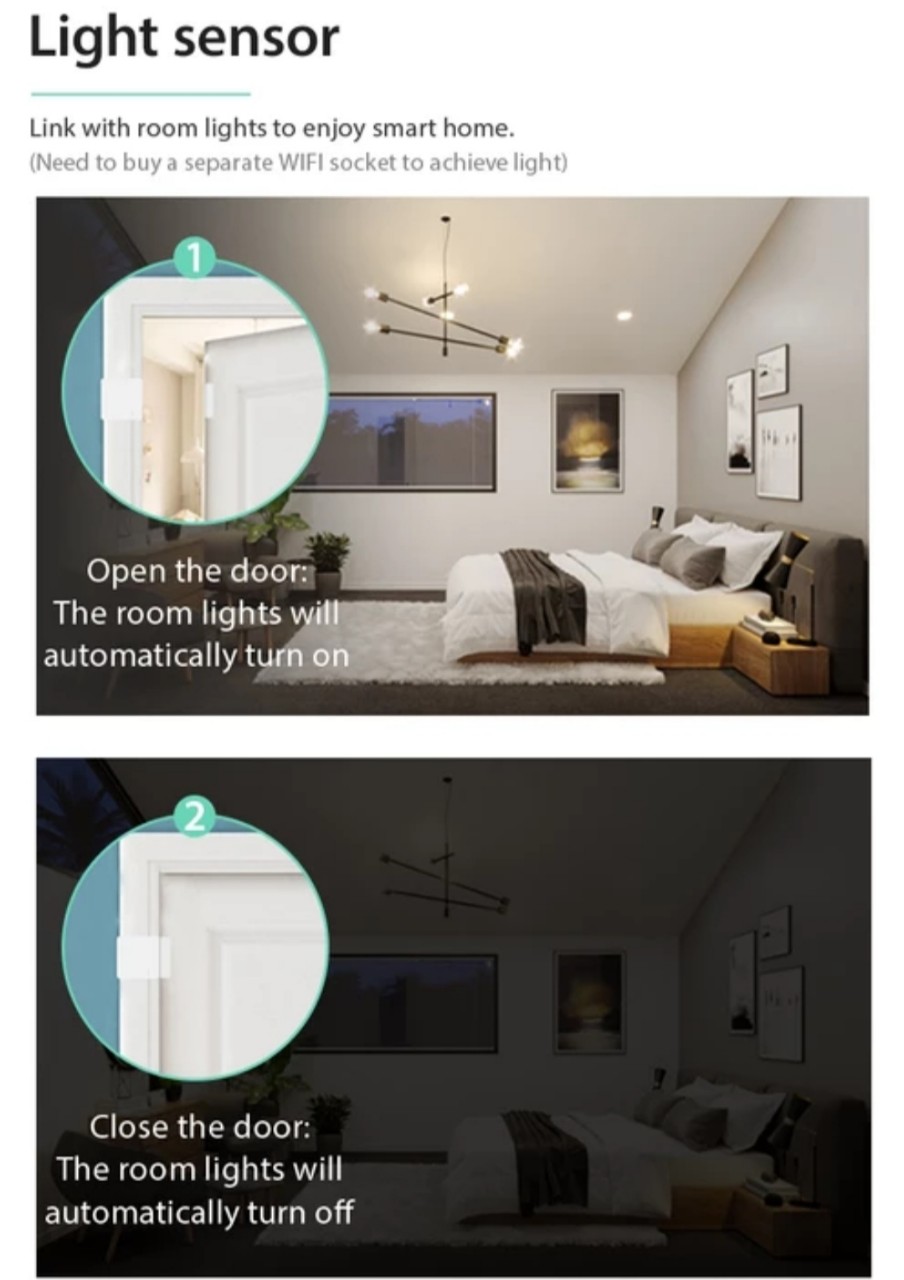 Chuông báo động chống trộm Wifi chất lượng cao . Báo cho bạn biết dù bạn ở bất cứ nơi đâu, ở bất cứa thời điểm nào thông qua APP wifi điện thoại