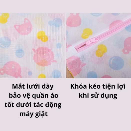 Hình ảnh Túi lưới giặt quần áo 30x40 cm