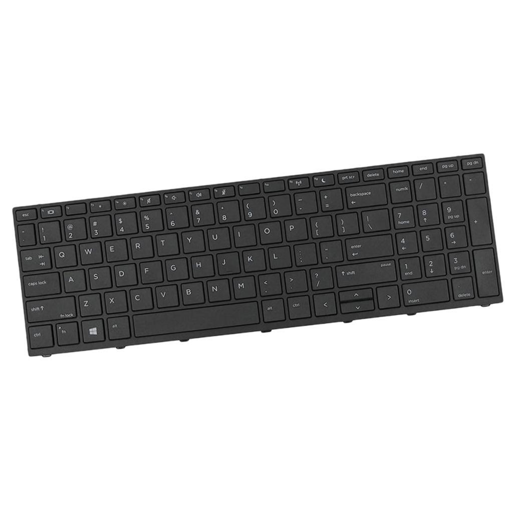Laptop Replacement US Keyboard for    450 G5 455 w/ Black Frame