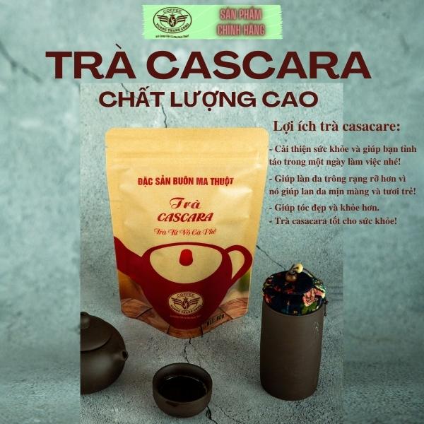 Trà casacara (vỏ lụa cà phê), [Vương Thành Công] trà làm từ vỏ quả cà phê hữu cơ, trà thơm ngon, tốt sức khỏe