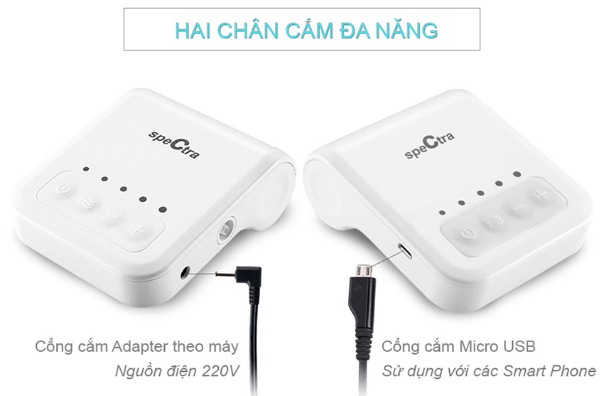 Máy Hút Sữa Điện Đơn Spectra Q - Trắng