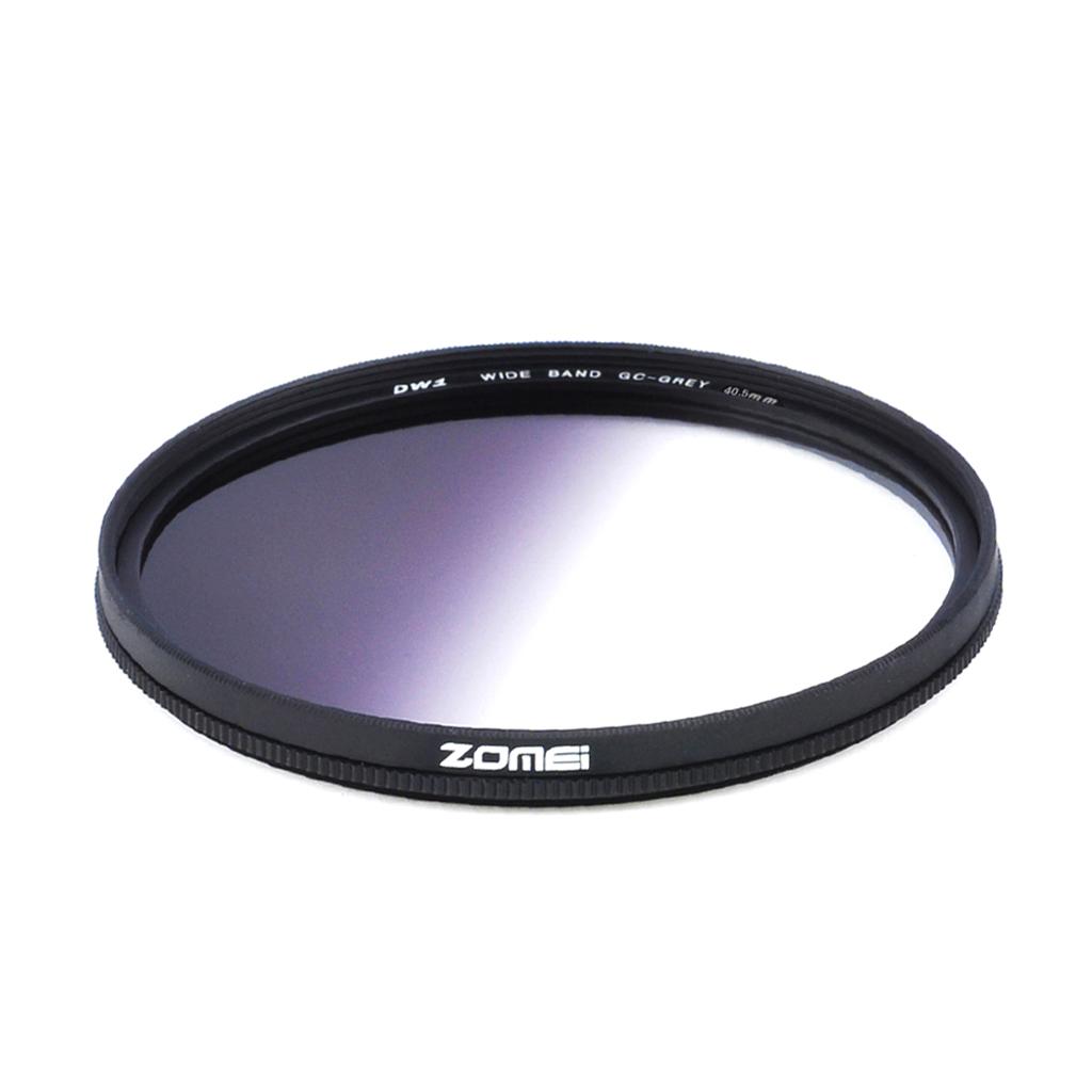 Ultra Slim Optical Graduated Color Camera Lens Filter For Canon Gray