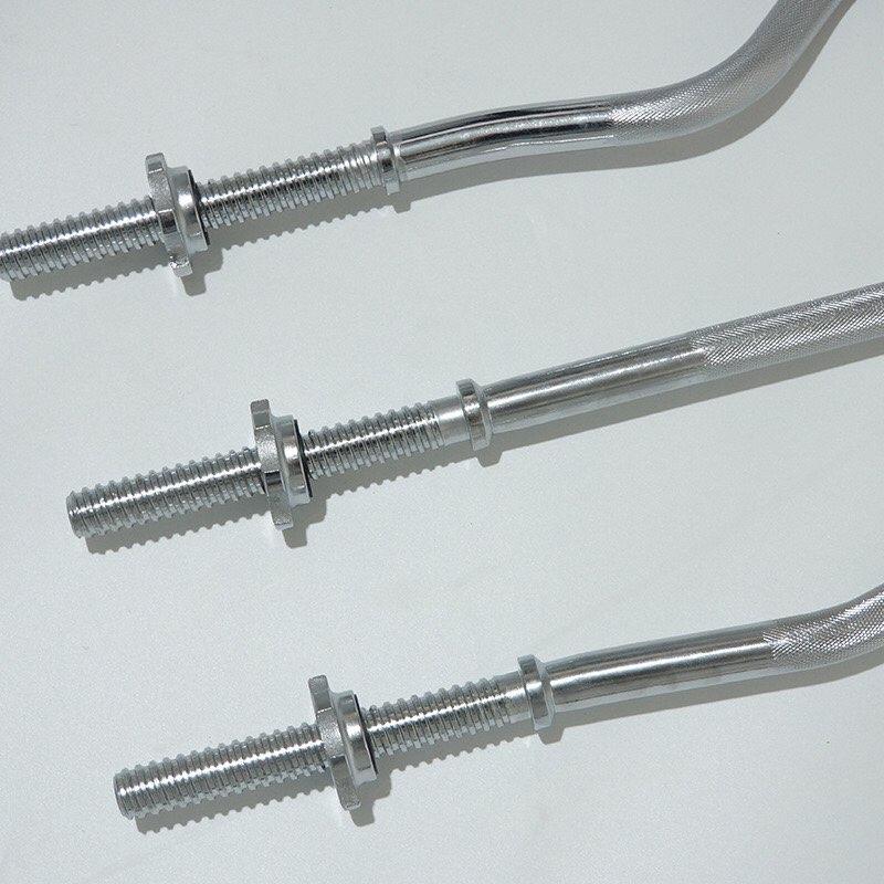 Đòn tạ chữ z 1m5 xi mạ Inox - Đòn tạ cong Ez đặc 1.5m