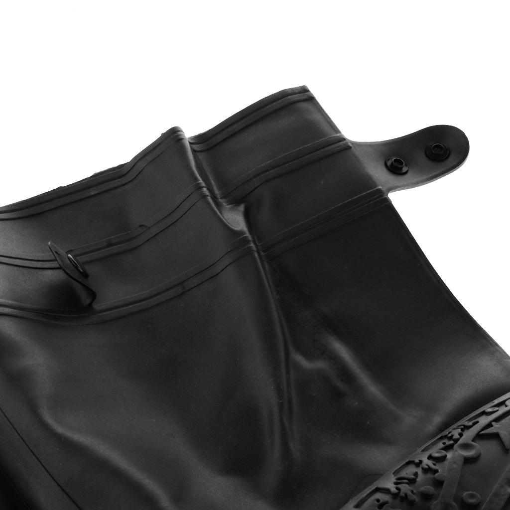 Waterproof High Rain Boot Cover Reusable Snowy Galoshes Overshoes