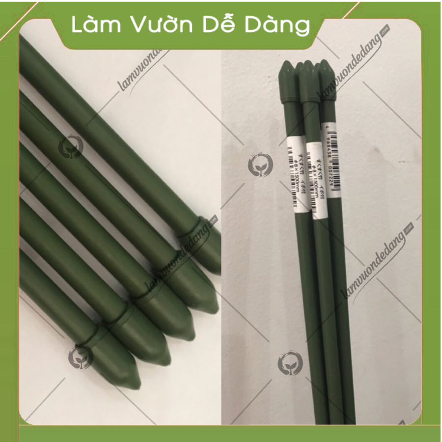 (combo 10) ỐNG THÉP BỌC NHỰA - Một thương hiệu của DAIM Nhật Bản - Dùng làm Khung Đỡ,Giá Đỡ Hoa Hồng Leo,Giàn Leo Bầu Bí Mướp,Khung cây thép - Với nhiều kích thước khác nhau giúp khách hàng dễ dàng lựa chọn để tạo các khung cho khu vươ