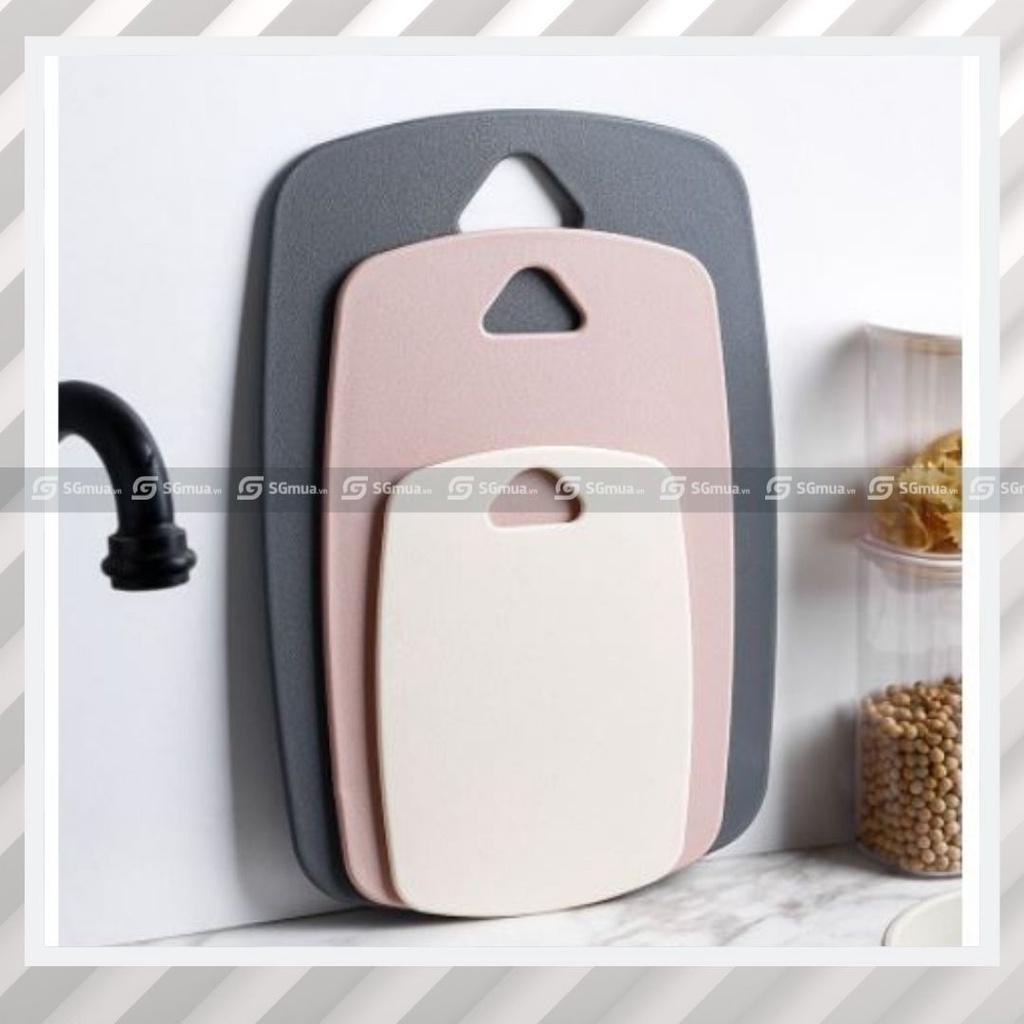 Bộ thớt kháng khuẩn, vệ sinh, an toàn, chống xước, chống nấm mốc, nhiều màu đẹp mắt