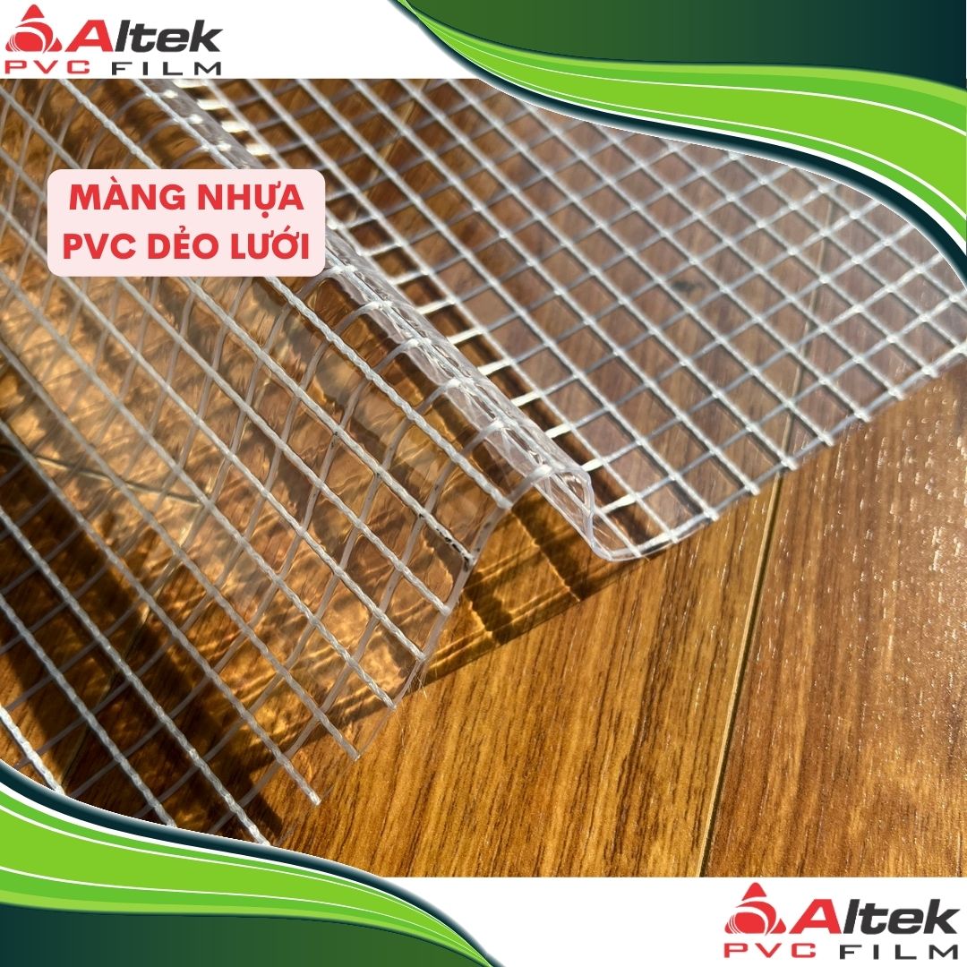 Màng nhựa PVC dẻo trong suốt các loại, khổ lớn (ALTEK PVC FILM)