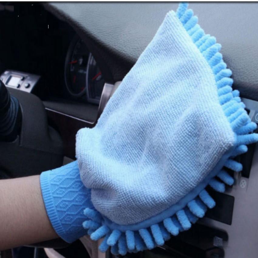 ️️ Bộ 1 chổi lau xe siêu sạch và 1 găng tay lau xe chuyên dụng cao cấp 206350 241