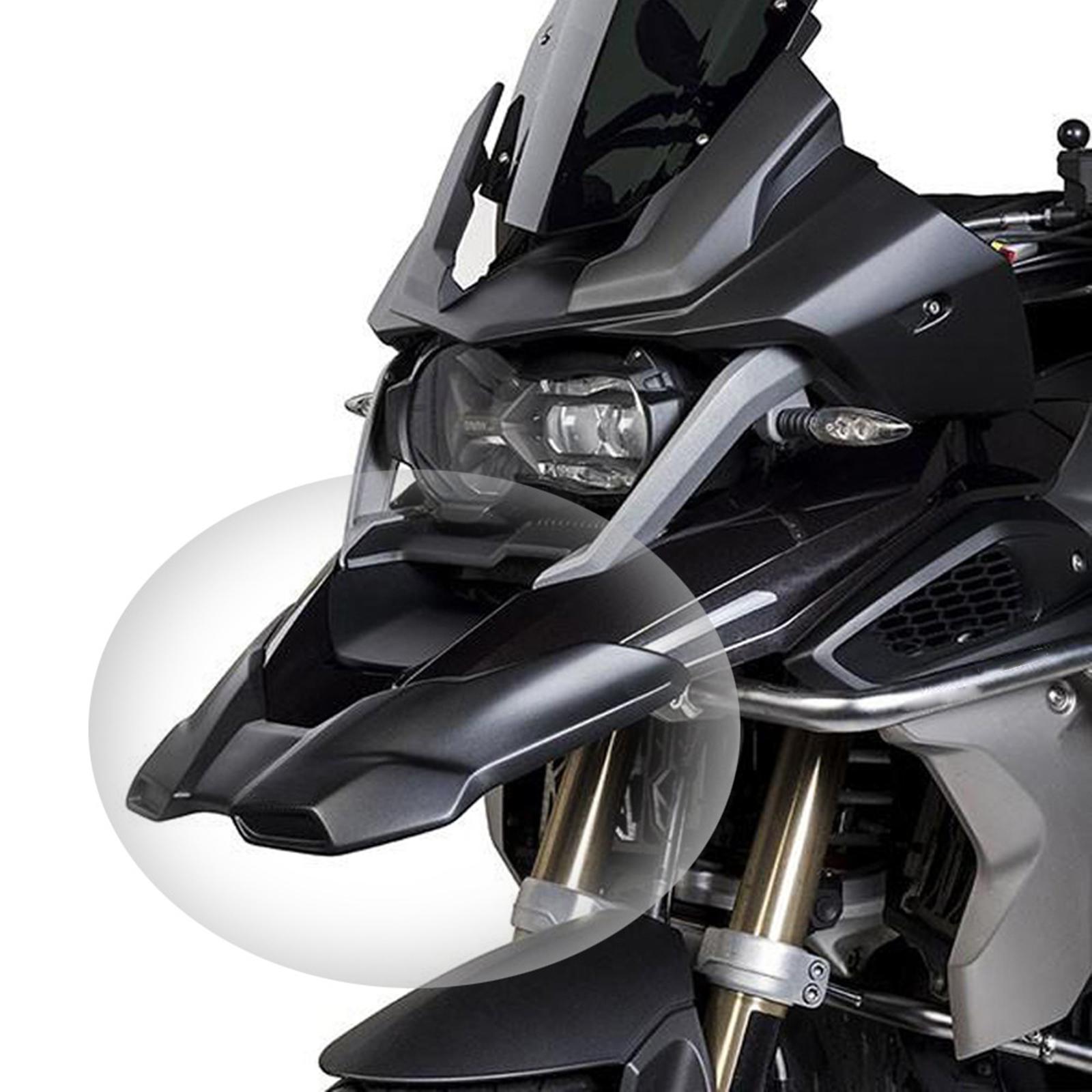 Front Fender Beak Extension Wheel Cover for BMW R1200GS R1250GS LC Black