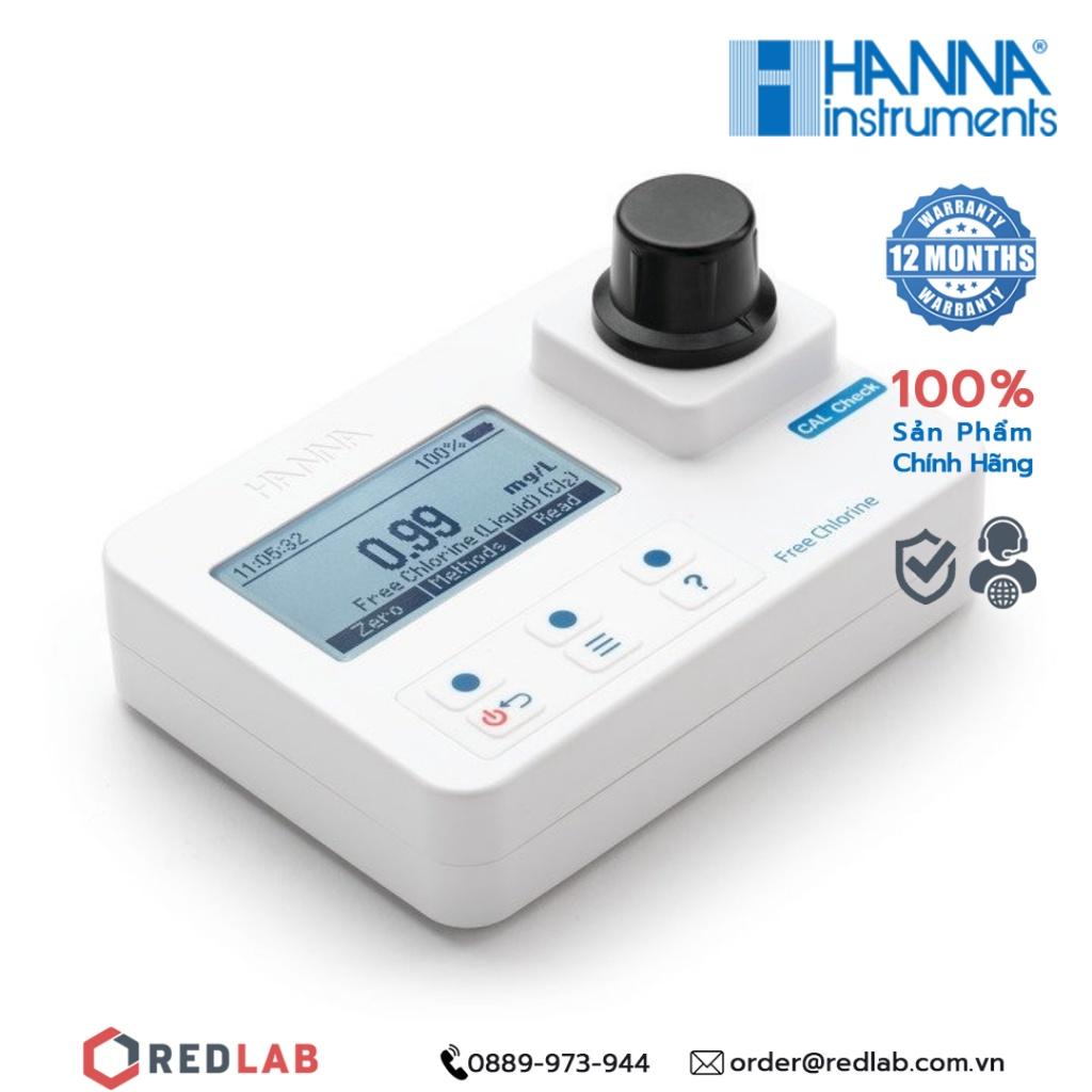 Máy quang đo clo dư cầm tay Hanna HI97701