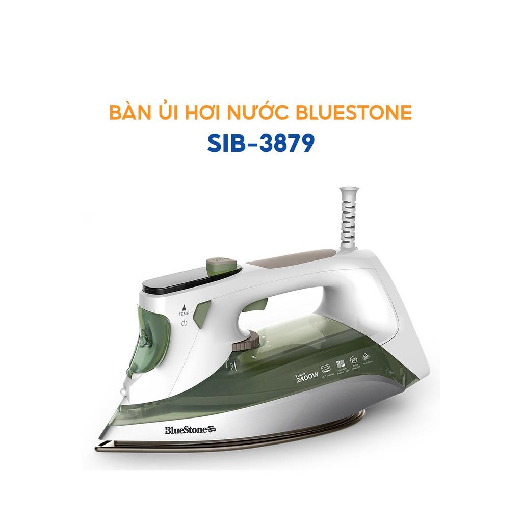 Bàn ủi hơi nước BlueStone SIB-3879,Công Suất 2400W, Màn LCD hiển thị thông số, Hàng Chính Hãng