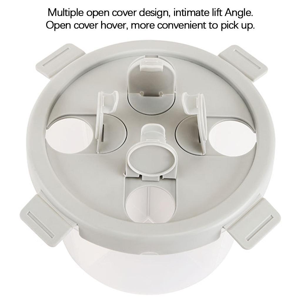 2x Multifunction Food Storage Tank Kitchen Supplies Cereal Container Bottle