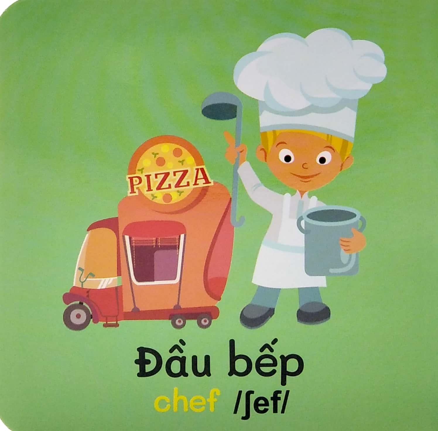Từ Điển Bằng Hình Đầu Tiên Của Bé - Baby'S First Picture Dictionary - Jobs - Nghề Nghiệp