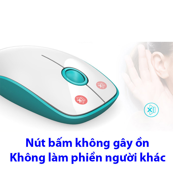 Bộ phím chuột không dây FD 1500 nhỏ gọn, thời trang