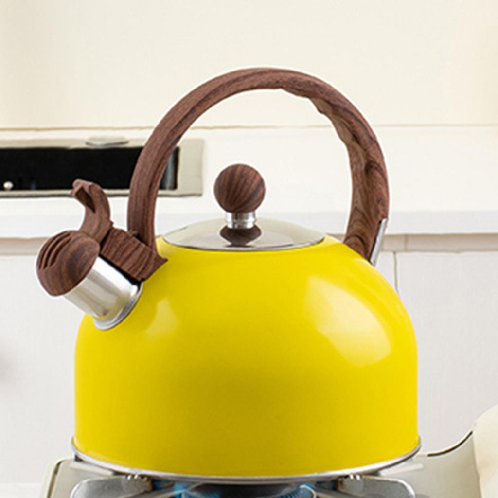 2x 2,5L Kettle Whistle Teapot Kettle Water Tea Dishes Teapot Coffee