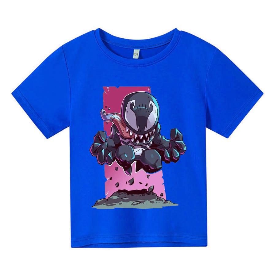 Áo thun cho bé, Áo thun trẻ em VENOM CHIBI, 4 màu, có size người lớn, Anam Store